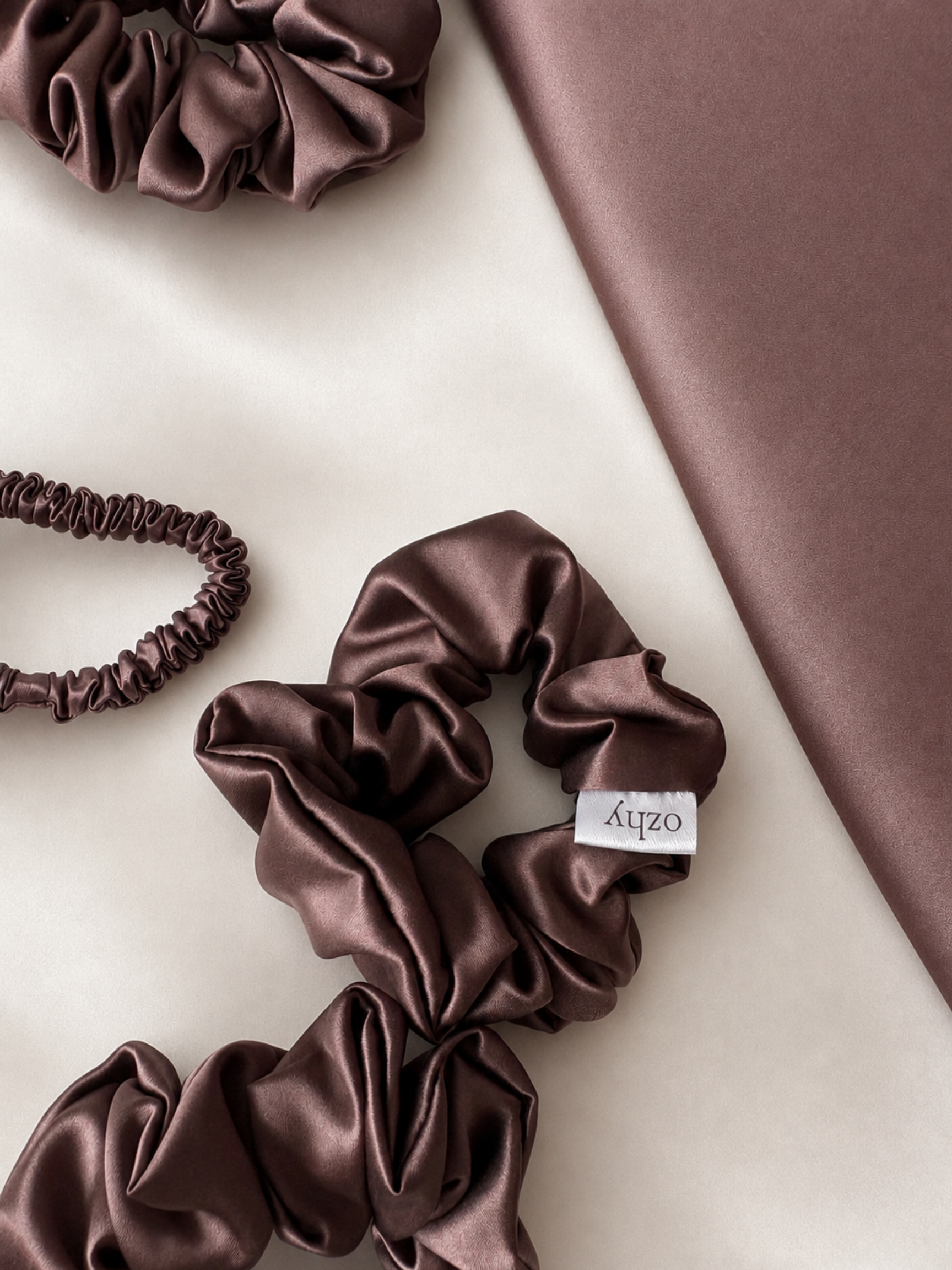 Danna Mulberry Silk Scrunchie