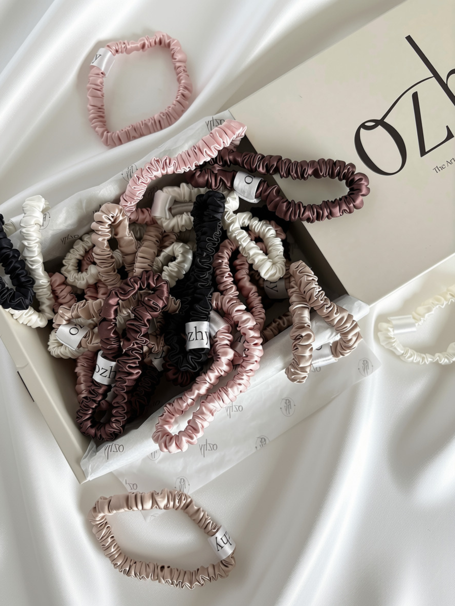 Paola Mulberry Silk Scrunchie