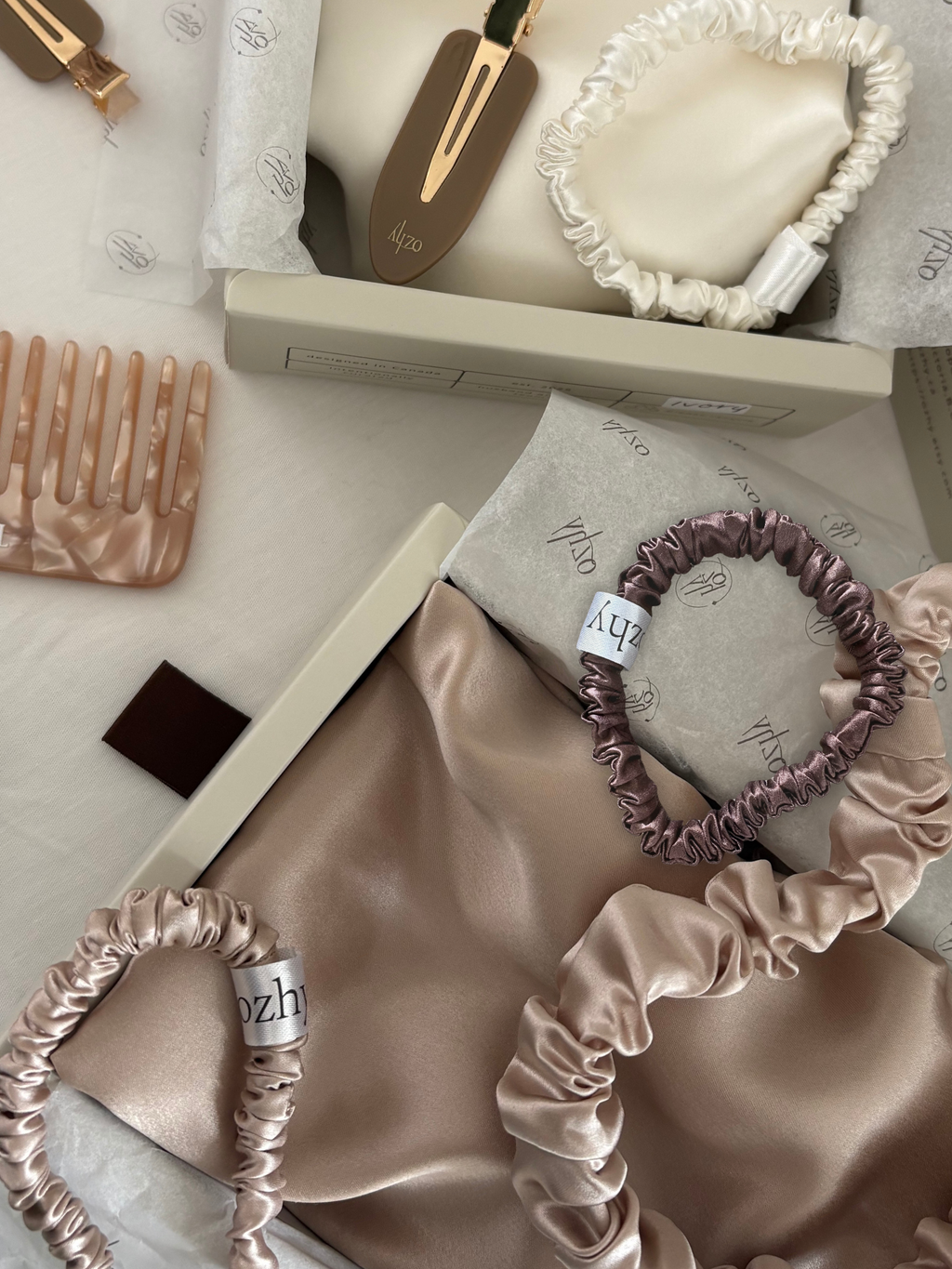 Paola Mulberry Silk Scrunchie