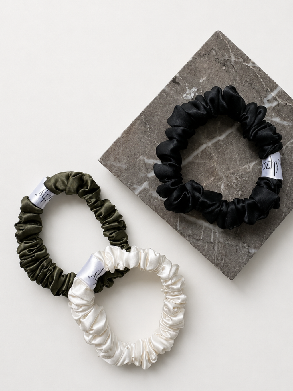 Maria Mulberry Silk Scrunchie