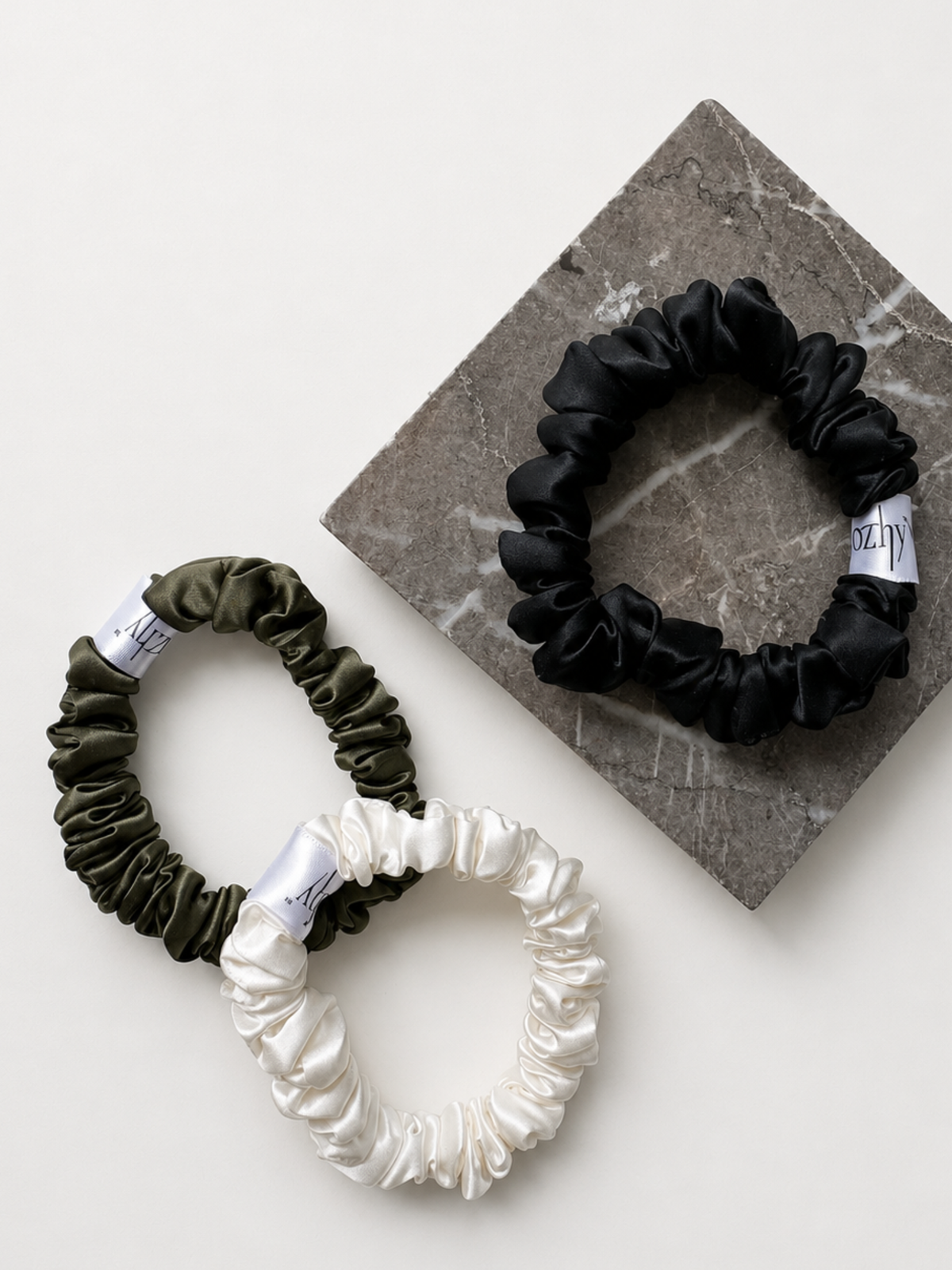 Maria Mulberry Silk Scrunchie