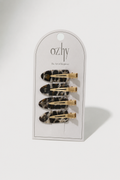 Ainara Hair Clips – 4 Pack Leopard
