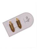 Ainara Hair Clips – 2 Pack Biscuit